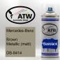 Preview: Mercedes-Benz, Brown Metallic (matt), DB-8414: 400ml Sprühdose, von ATW Autoteile West.